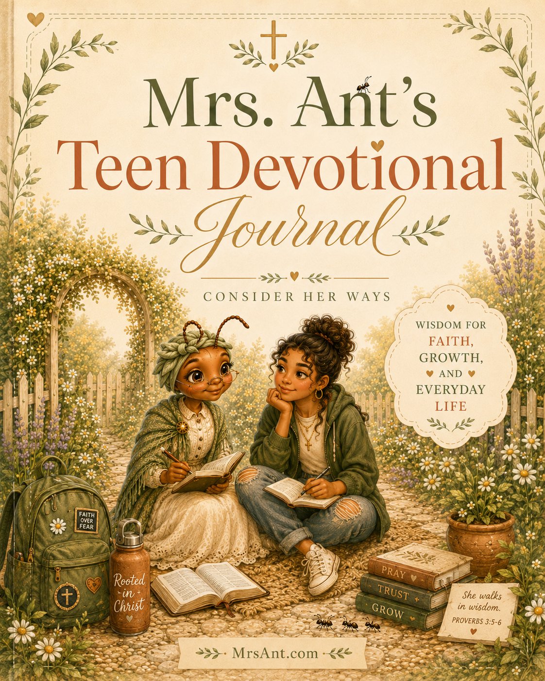 Mrs. Ant's The Wisdom Trail for Teen Girls: Finding Her Footing cover
